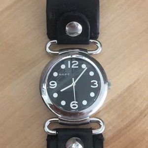 Marc jacobs leather band watch